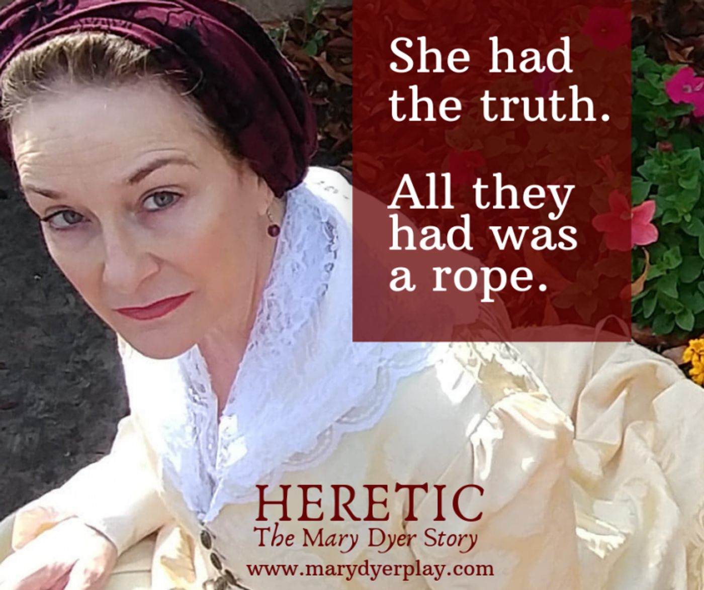 Interview: Shannon Cain's Interview With Jeanmarie Simpson - Previewing The 2020 Release Of HERETIC - THE MARY DYER STORY  Image