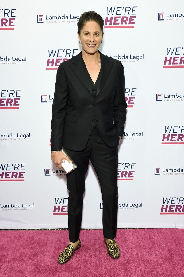 NEW YORK, NEW YORK - MAY 09: Dana Goldberg attends as Lambda Legal hosts the 2019 Nat Photo