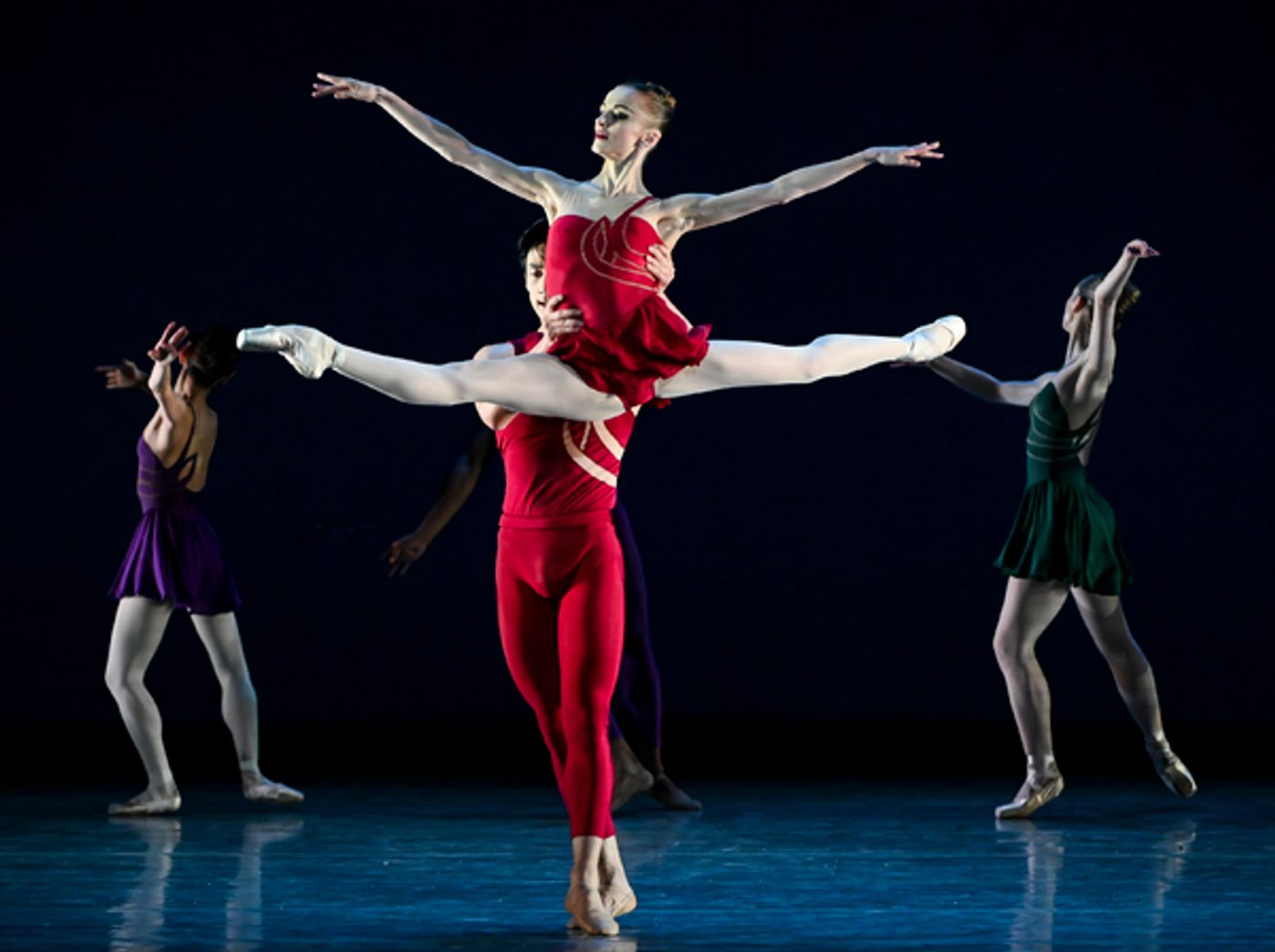 Review: WHEELDON, ELO AND ROBBINS DANCE TRIO at Academy Of Music  Image