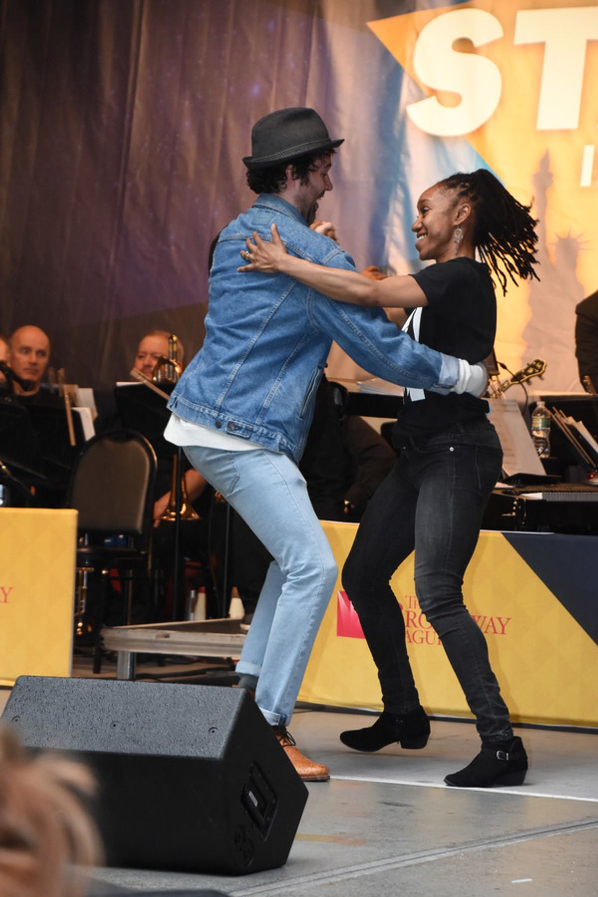 James Davis and Sasha Hutchings at 