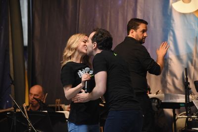 Kerry Butler and Rob McClure Photo