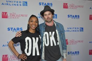 Sasha Hutchings and James Davis @ BroadwayWorld Sasha Hutchings and James Davis Photo