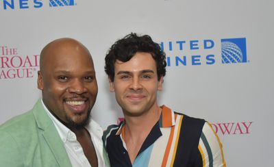Michael James Scott and Ainsley Melham Photo