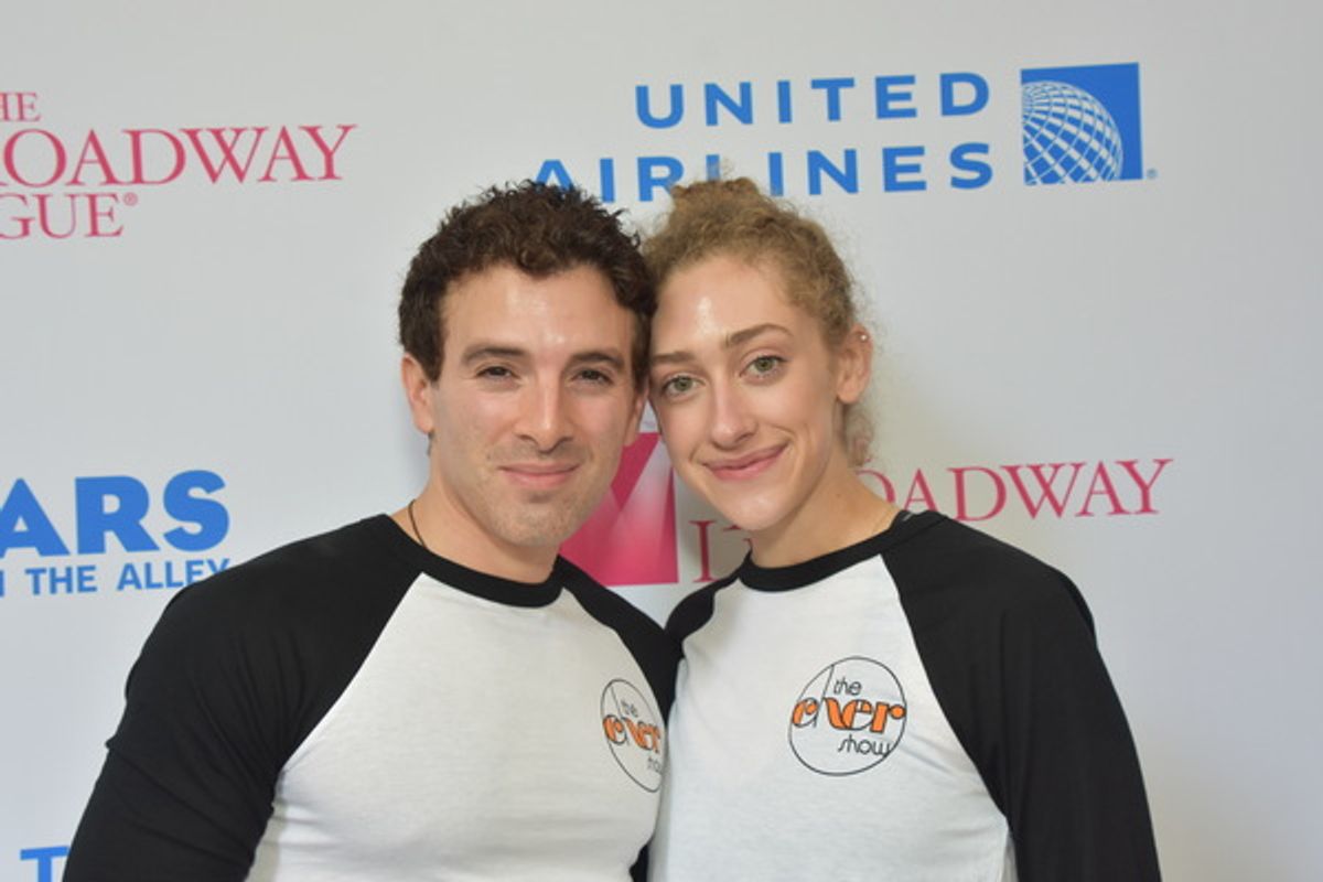 Jarrod Spector and Micaela Diamond at 