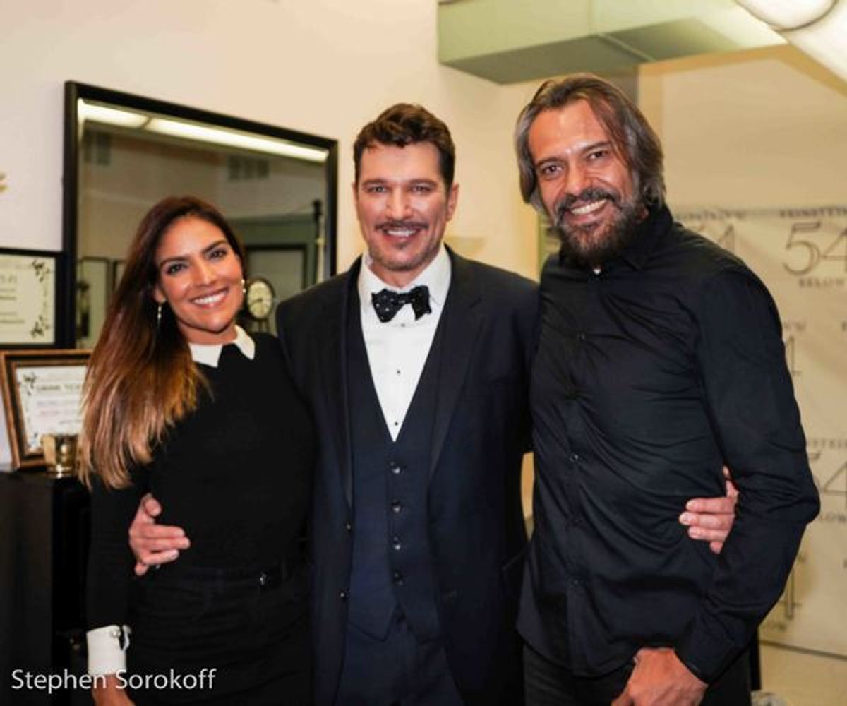 Daniela Christoffer, Brazilian Journalist, Paulo Szot, Silvio Viegas, Brazilian Conductor at 