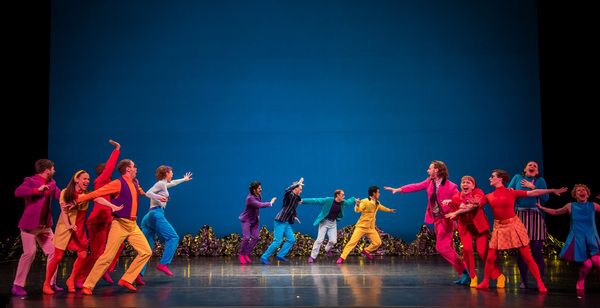 The Mark Morris Dance Group performs 