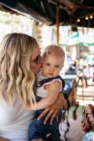 Katie Rose Clarke and Eleanor Photo