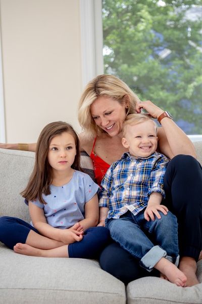 Elin, Cara Cooper, and Finn Photo