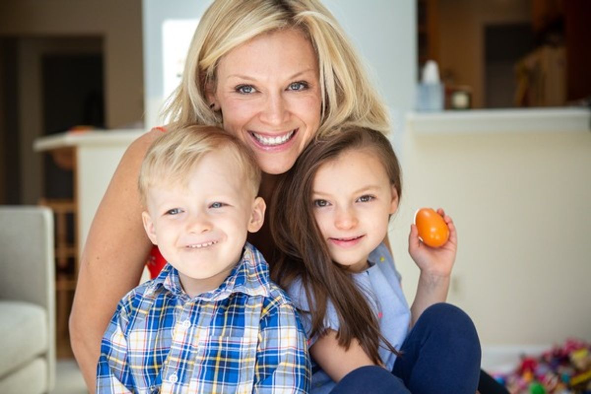 Finn, Cara Cooper, and Elin at 