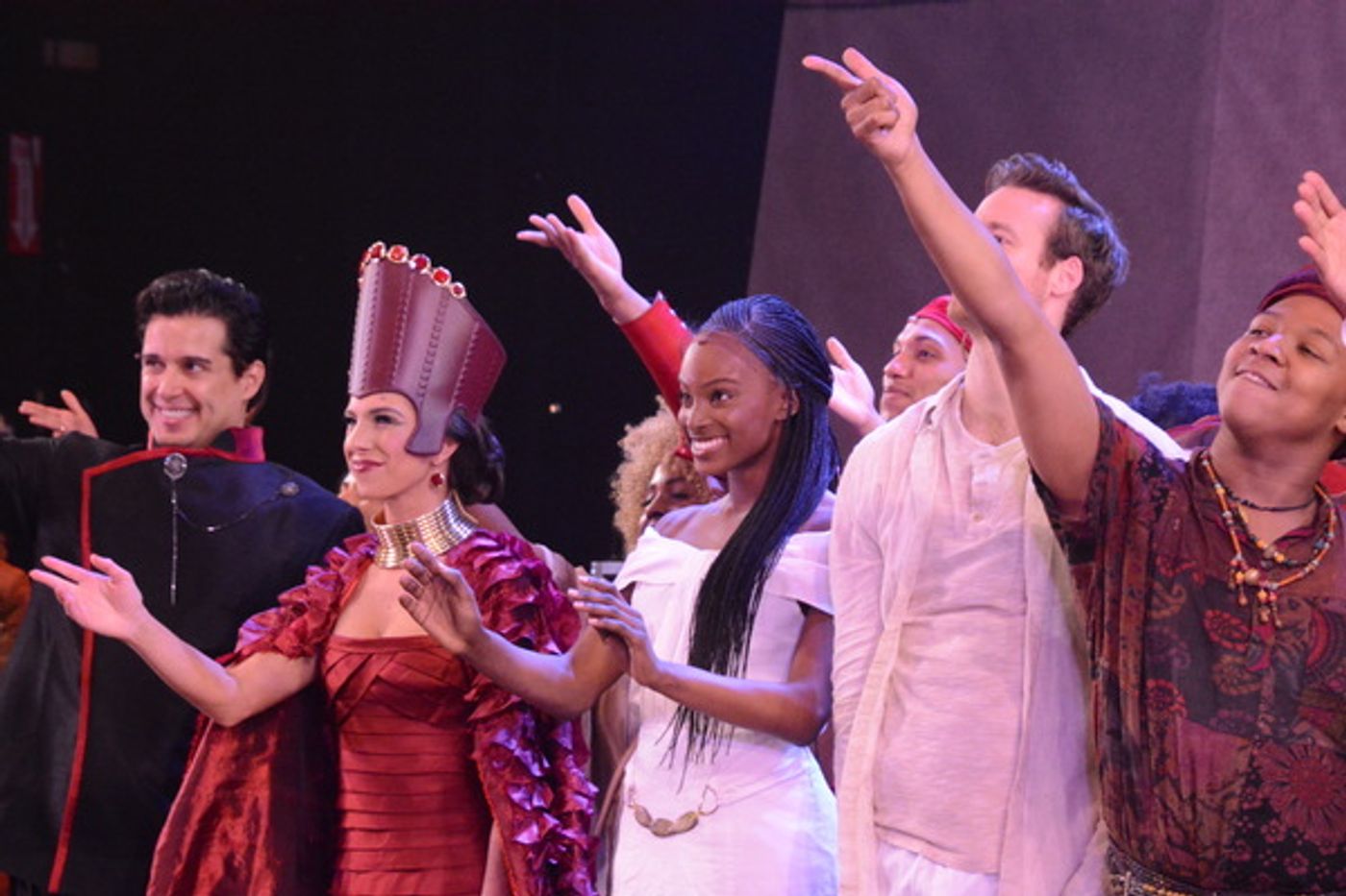 Photo Coverage: The Cast of AIDA at The John W. Engeman Theater Take Opening Night Bows Photo Coverage: The Cast of AIDA at The John W. Engeman Theater Take Opening Night Bows Image
