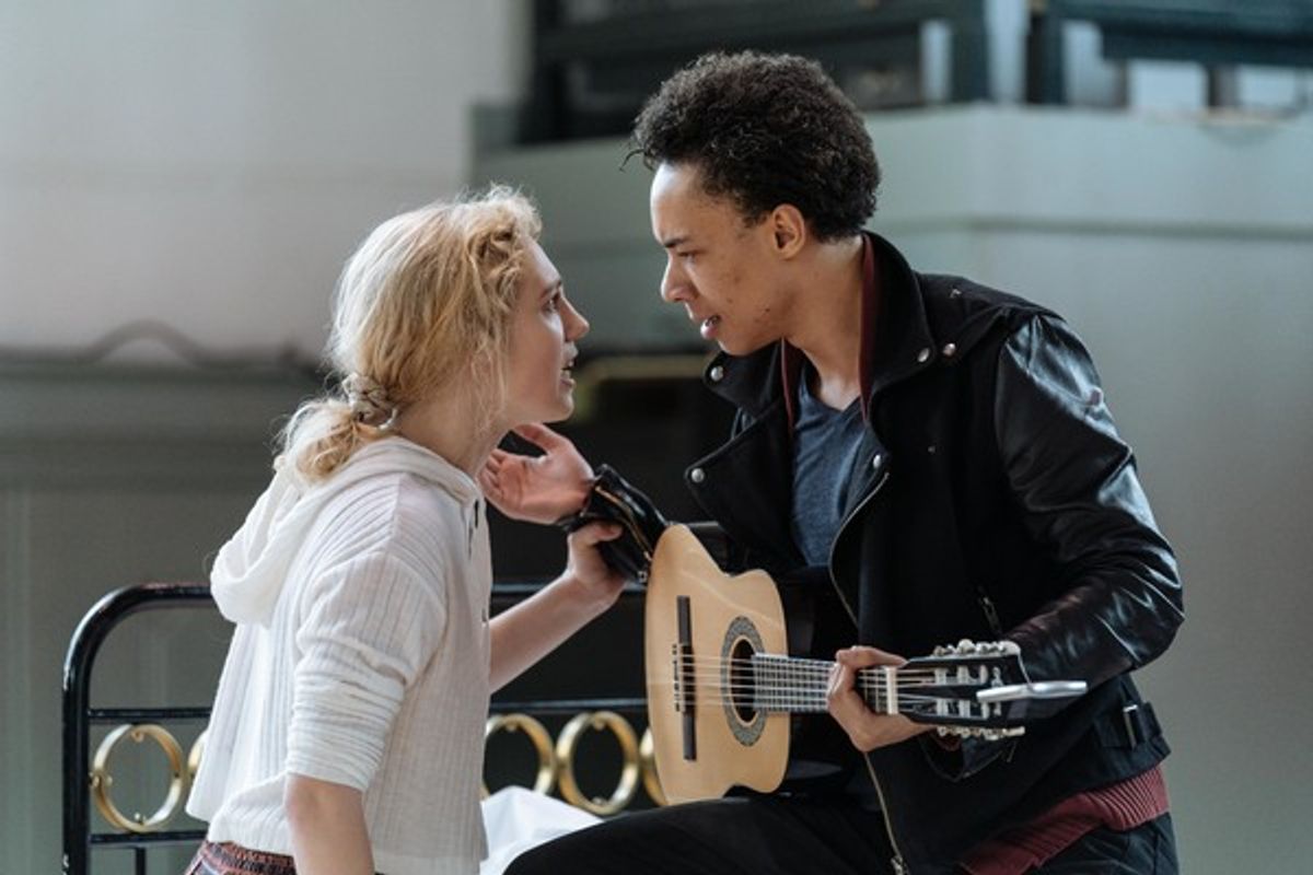 Tessa Bonham Jones and Kit Young at 