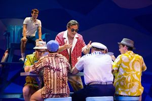 Marc Kudisch and the cast of The Flamingo Kid Photo