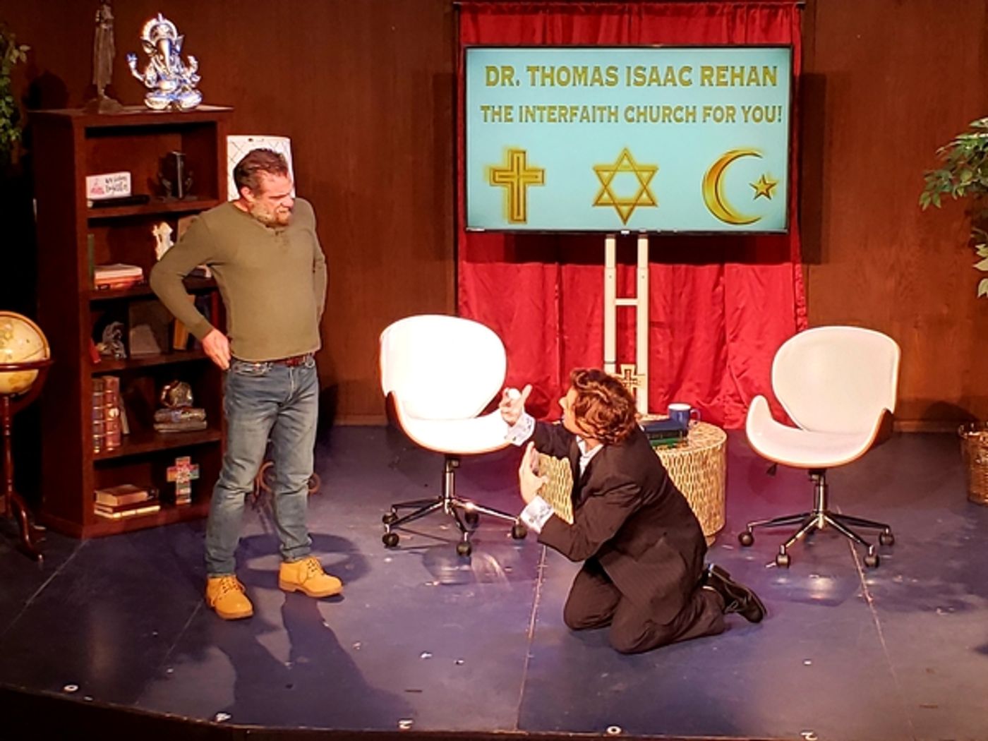 Photo Flash: First Look at GOD SHOWS UP, Opening Tonight  Image