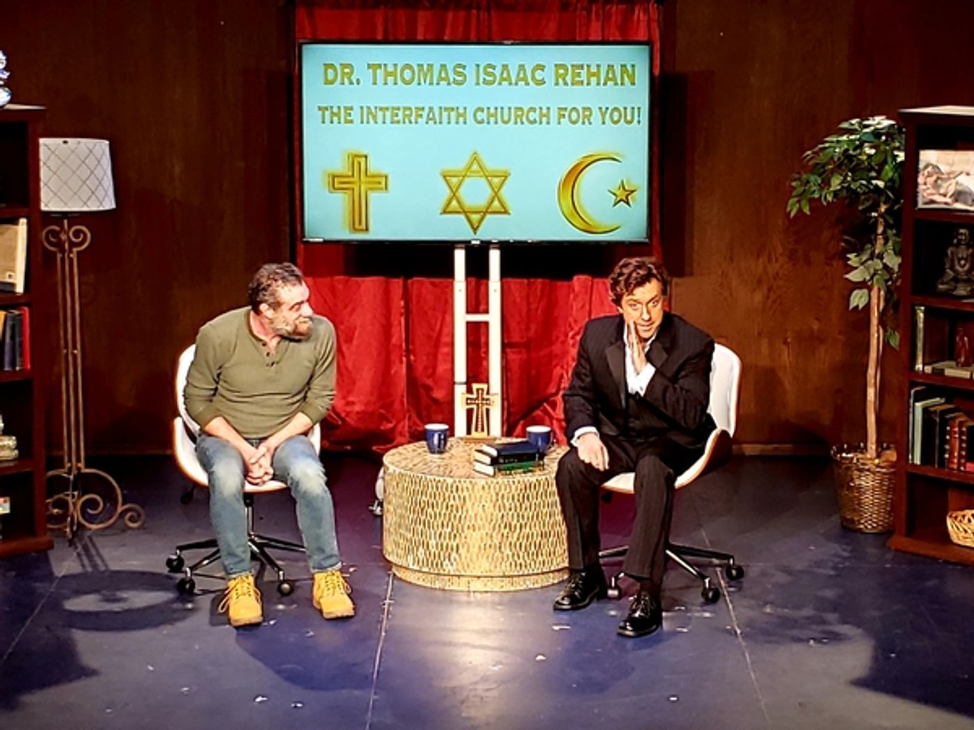 Photo Flash: First Look at GOD SHOWS UP, Opening Tonight  Image