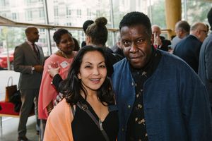 Seema Sueko and Tazewell Thompson @ BroadwayWorld Seema Sueko and Tazewell Thompson Photo