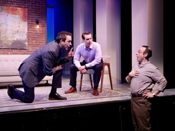 Josh Powell (left, Serge), Brian Sgambati (center, Marc) and Jonathan Spivey (right,  Photo
