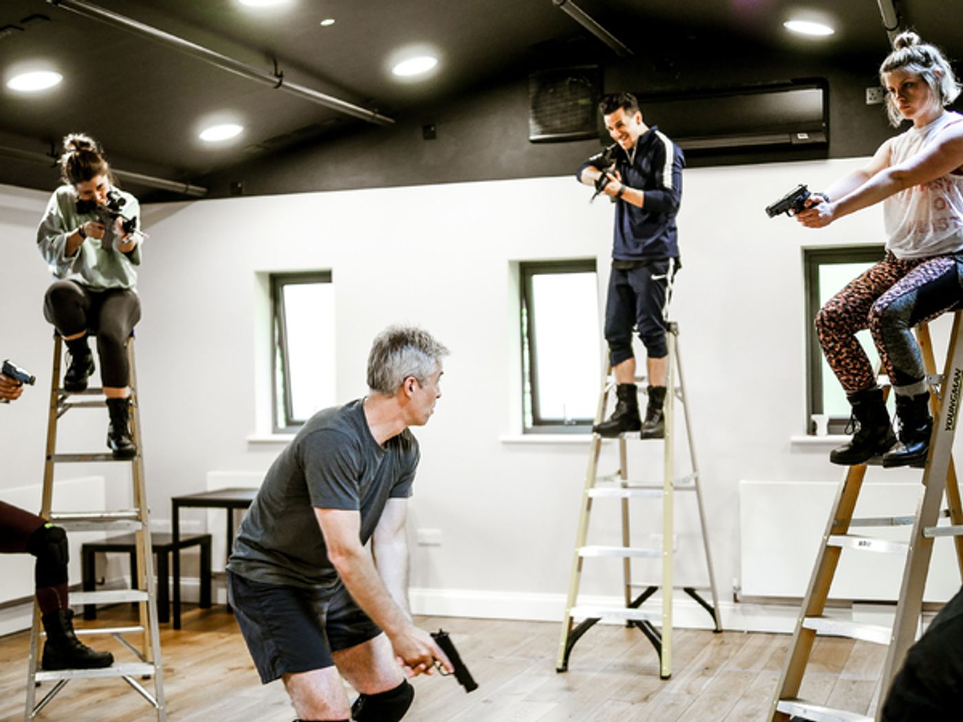 Photo Flash: In Rehearsal with Barn Theatre's HENRY V  Image