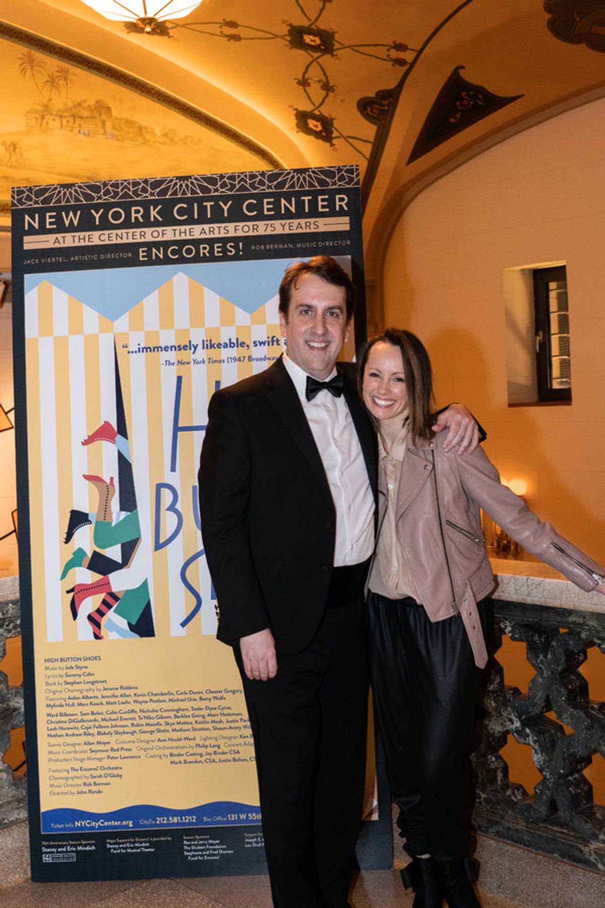 Music Director Rob Berman and Choreographer Sarah Oâ€™Gleby at 