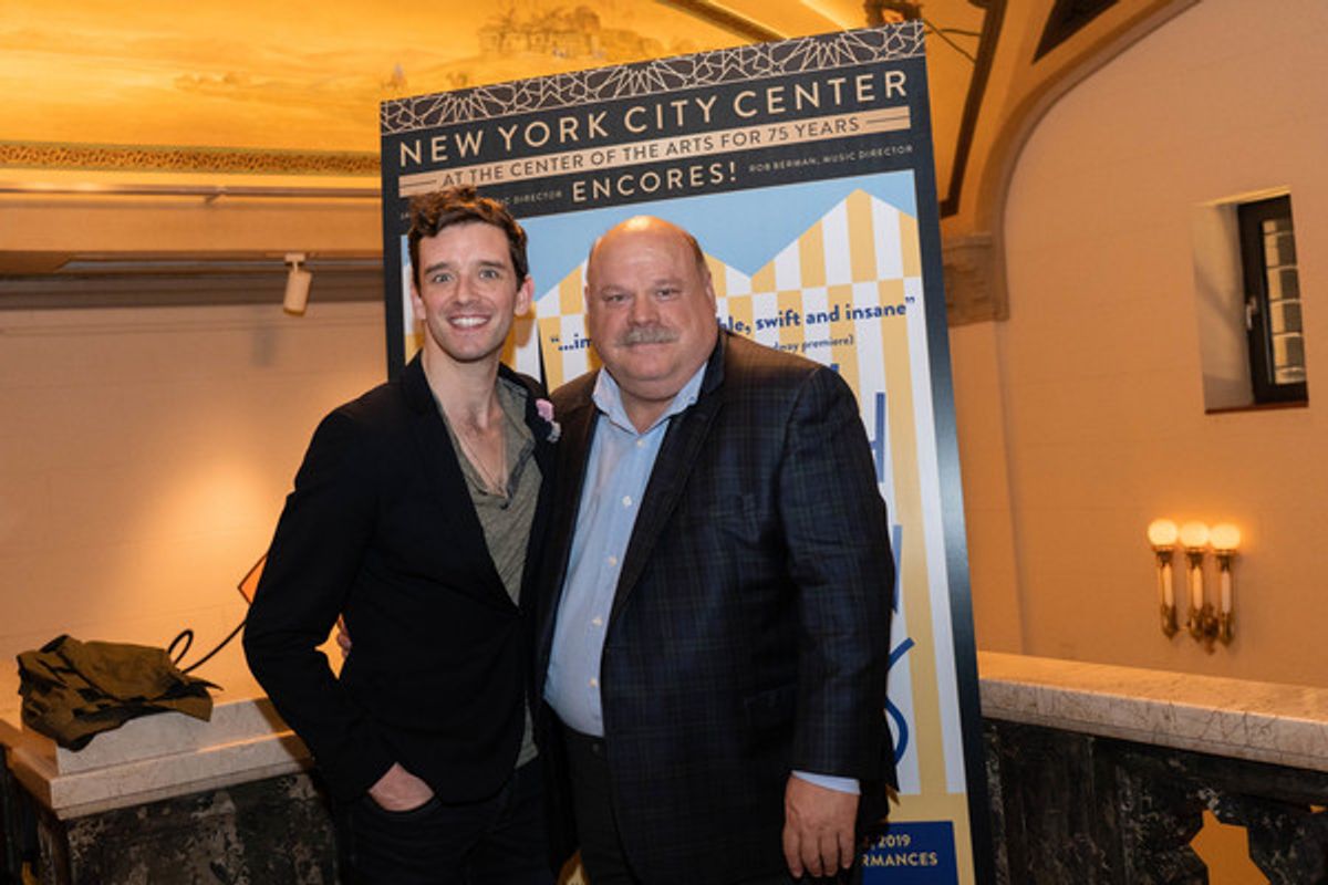 Michael Urie and Kevin Chamberlin at 