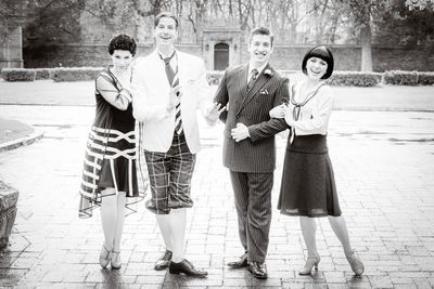Jackie Raye, Dan Fenaughty, Nathan Cockroft and Sara Kmiec Photo