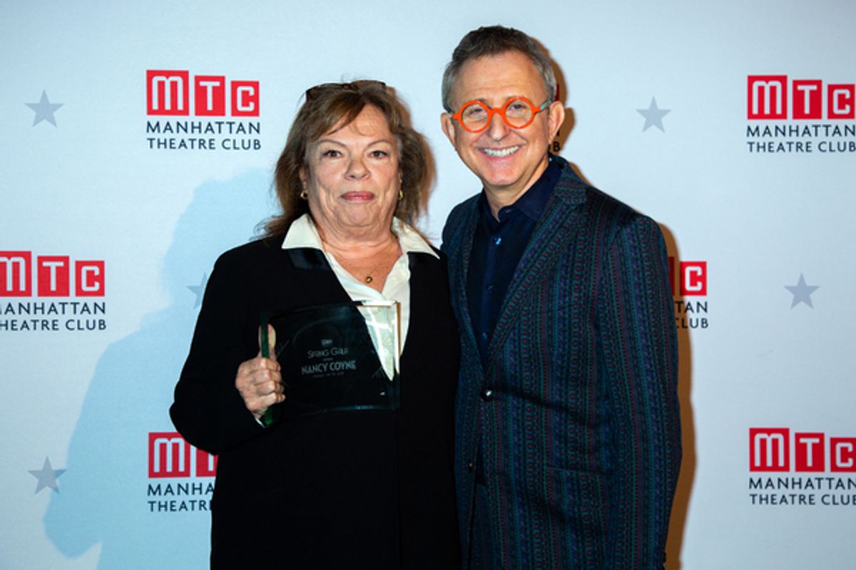 Nancy Coyne, Thomas Schumacher at 