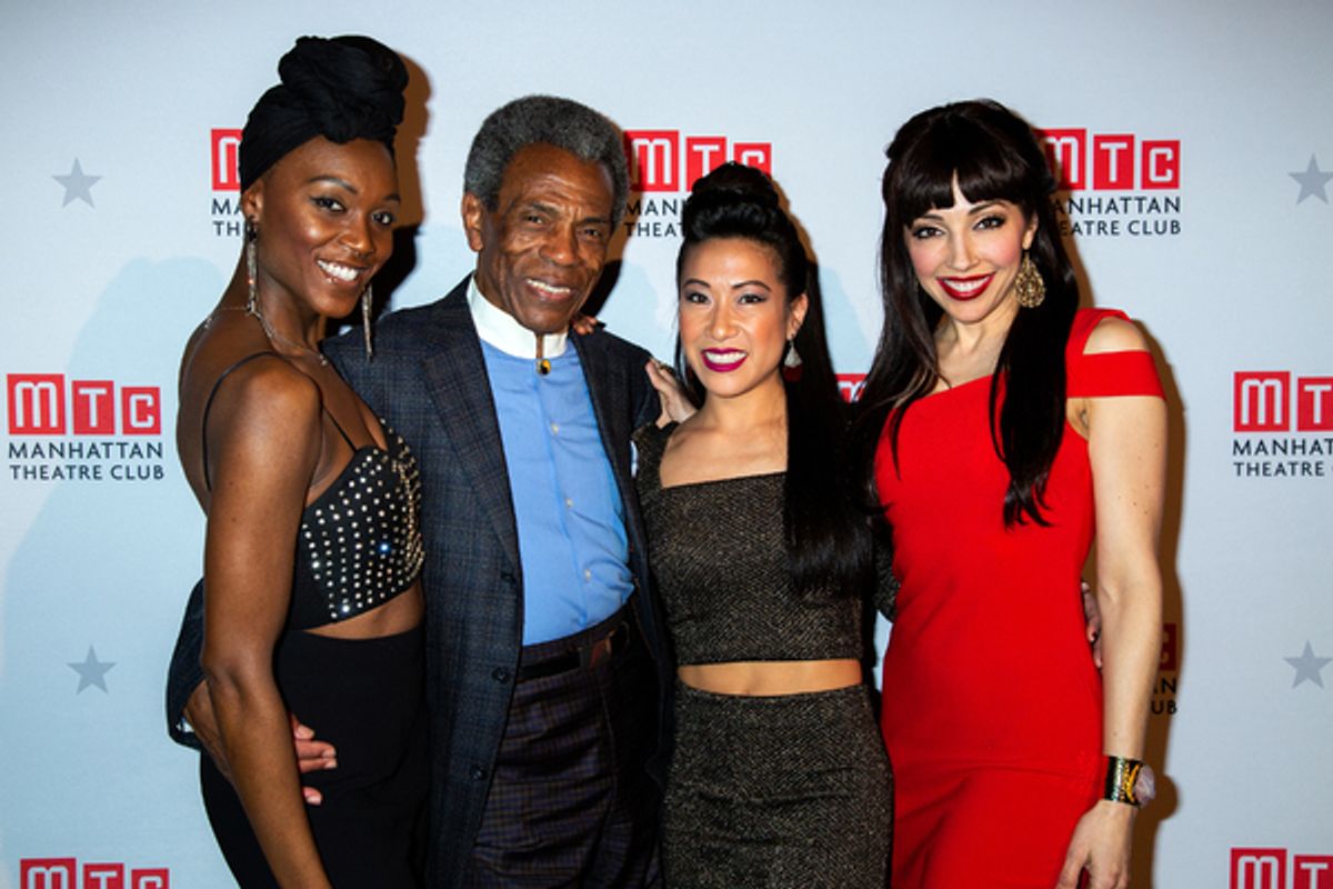 Jewelle Blackman, Andre de Shields, Kay Trinidad, Yvette Gonzalez-Nacer at 