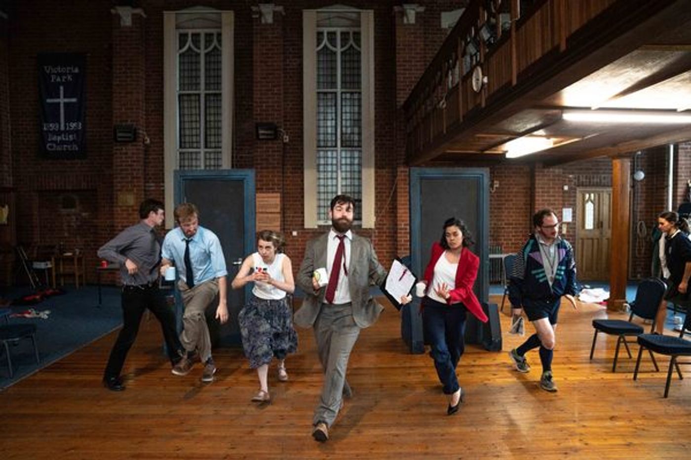 Photo Flash: In Rehearsal with EDUCATION, EDUCATION, EDUCATION Photo Flash: In Rehearsal with EDUCATION, EDUCATION, EDUCATION Image