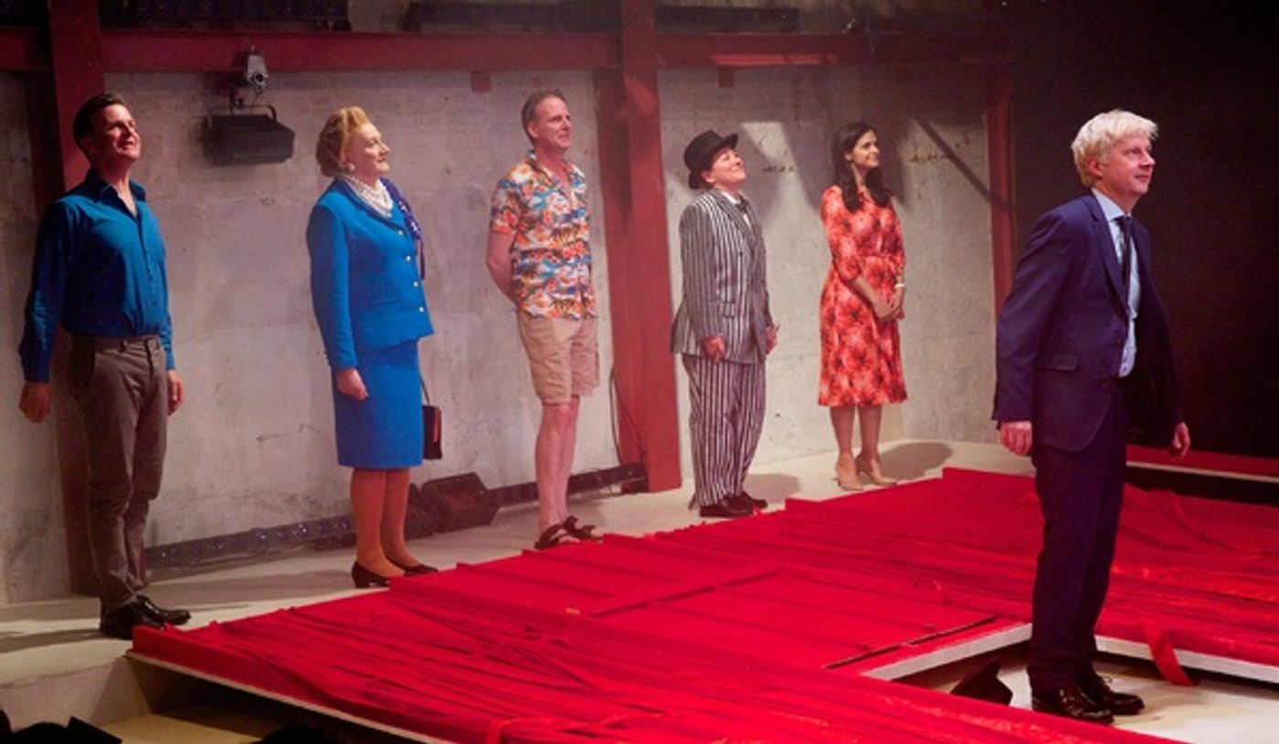 Photo Flash: THE LAST TEMPTATION OF BORIS JOHNSON Celebrates Opening Night  Image