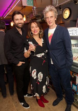 David Tennant, Arabella Weir & Peter Capadi Photo