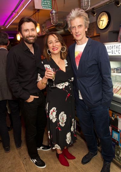 David Tennant, Arabella Weir & Peter Capadi Photo