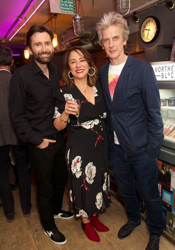 David Tennant, Arabella Weir & Peter Capadi Photo