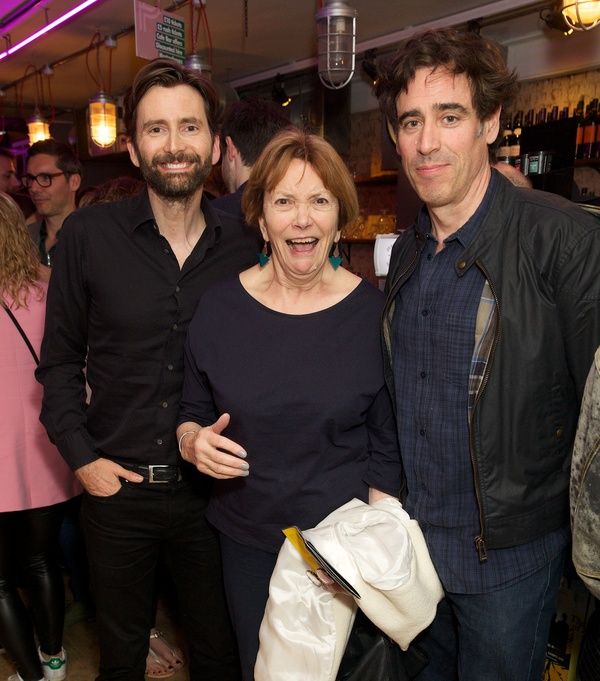 David Tennant, Joan Bakewell & Stephen Mangan Photo