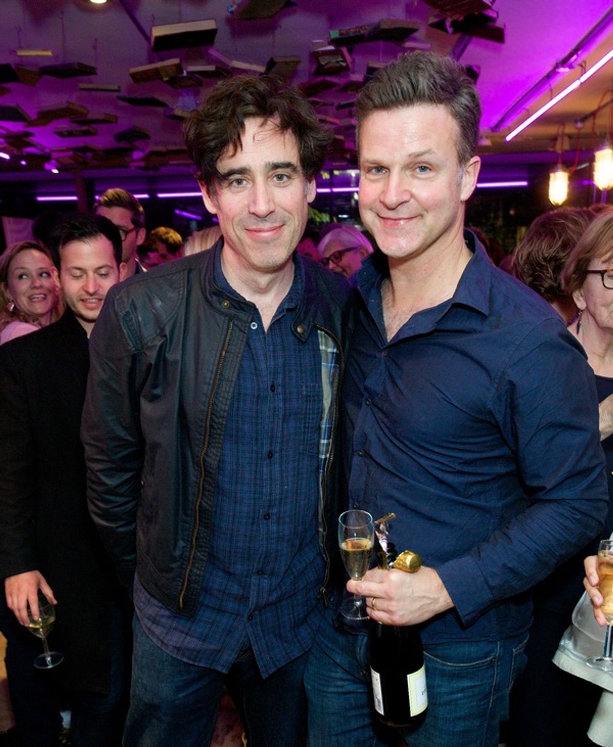 Stephen Mangan & Dugald Bruce-Lockhart at 