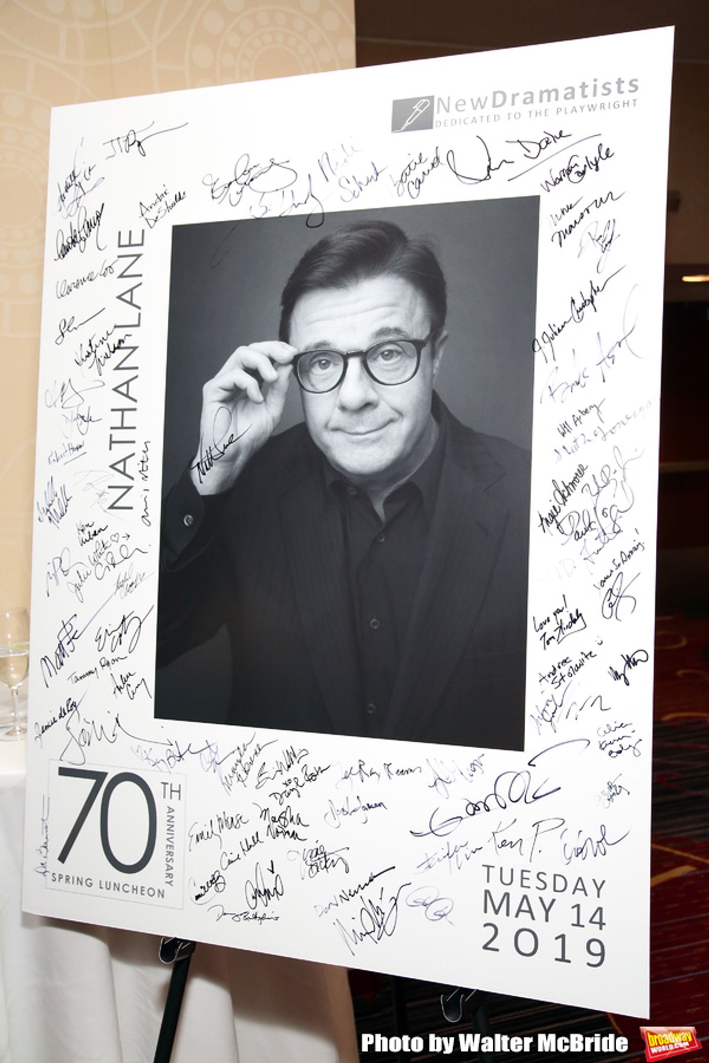 FREEZE FRAME: New Dramatists Honor Nathan Lane at 70th Annual Spring Luncheon  Image