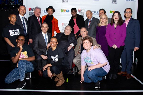 Members of The Shubert Organization, Music Theatre International, and the New York Ci Photo