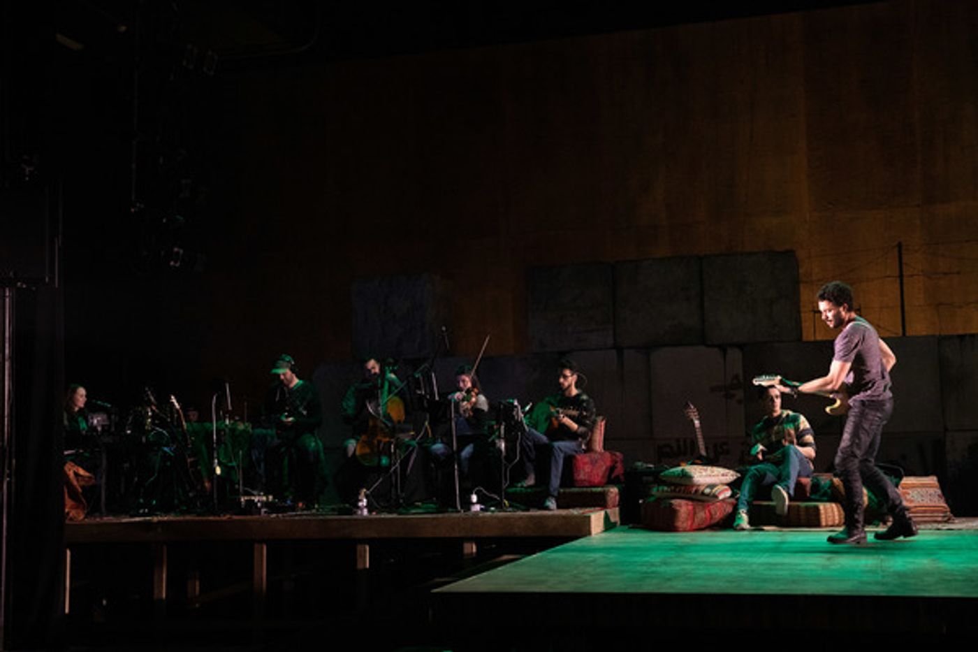 Photo Flash: First Look at A.R.T.'s WE LIVE IN CAIRO Photo Flash: First Look at A.R.T.'s WE LIVE IN CAIRO Image