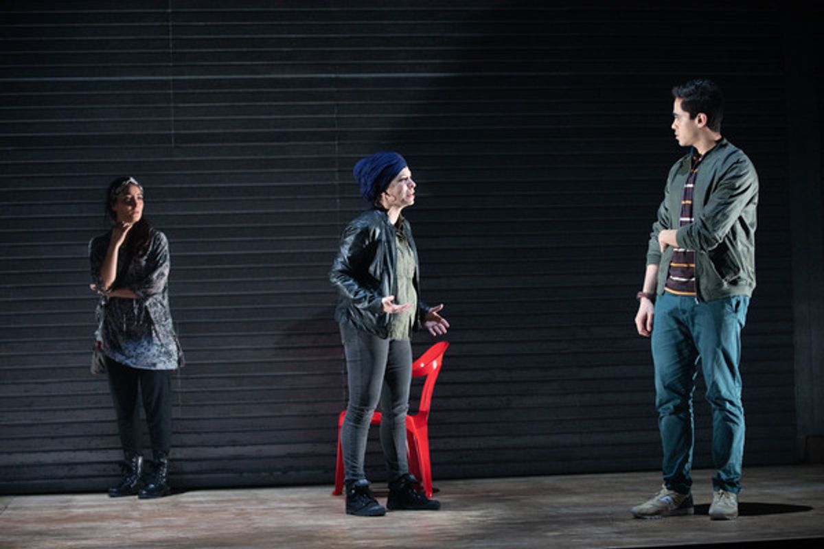 Parisa Shahmir, Dana Saleh Omar, and Abubakr Ali  at 