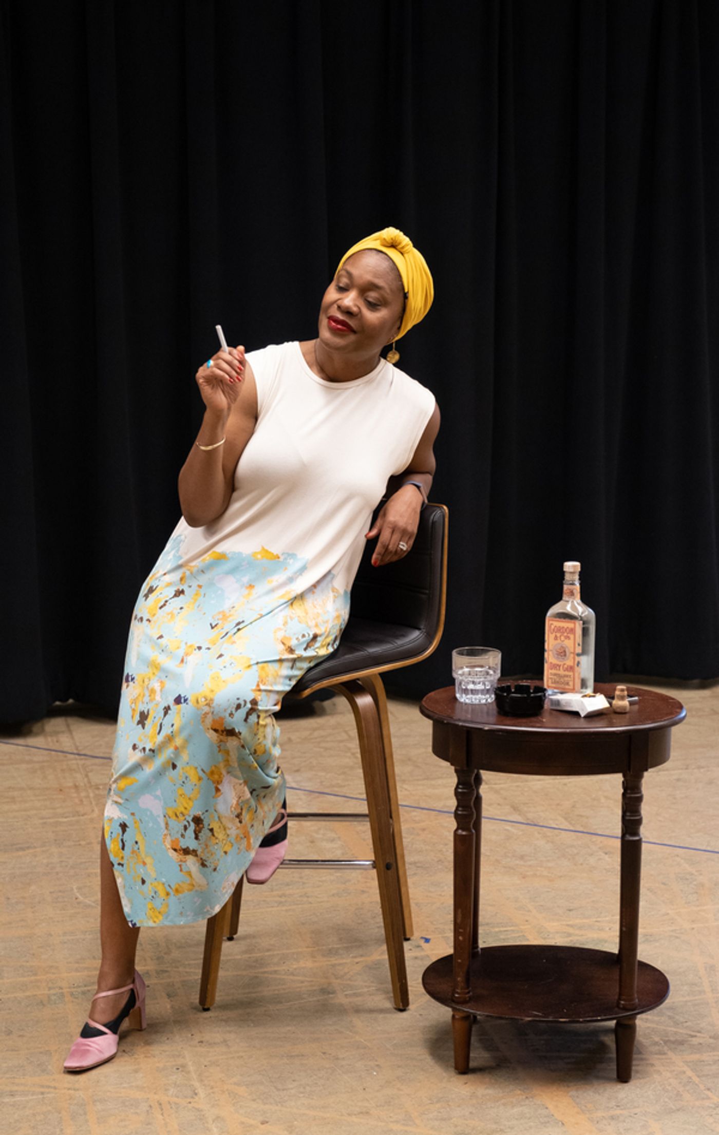 Photo Flash: Garry Marshall Theatre's LADY DAY AT EMERSON'S BAR & GRILL In Rehearsal  Image