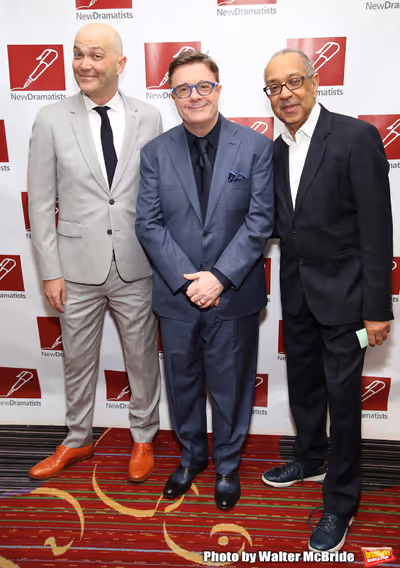 Taylor Mac, Nathan Lane and George C. Wolfe  Photo