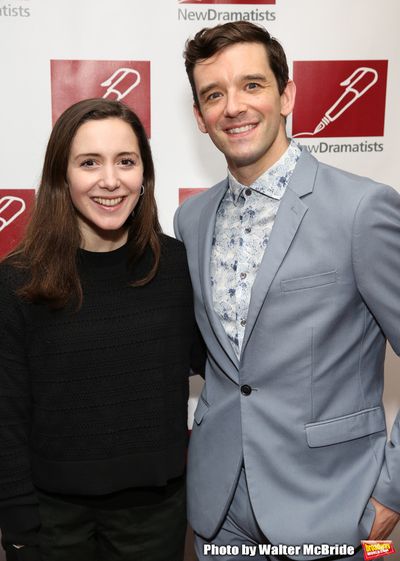 Talene Monahon and Michael Urie Photo
