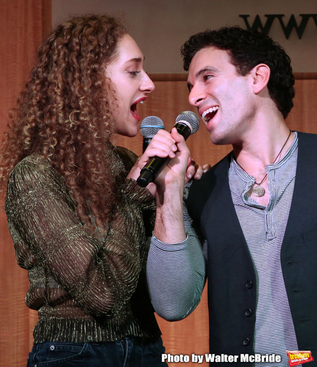 Micaela Diamond and Jarrod Spector at 