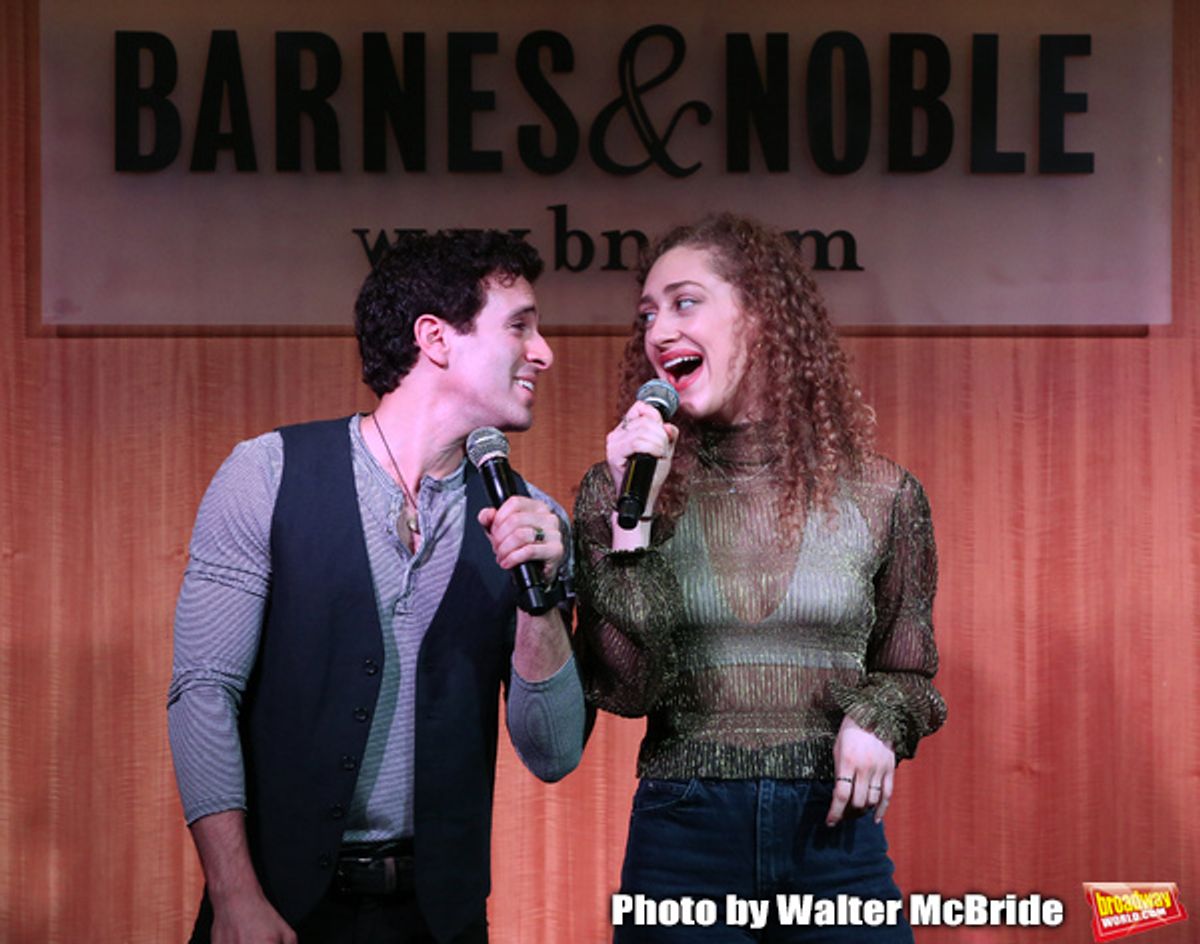 Jarrod Spector and Micaela Diamond at 