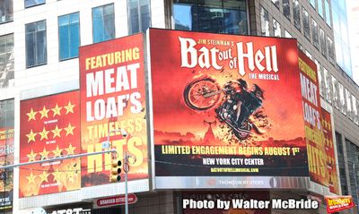 Jim Steinman's "Bat out of Hell - The Musical" Box Office Ticket Sale launch with Bus Photo