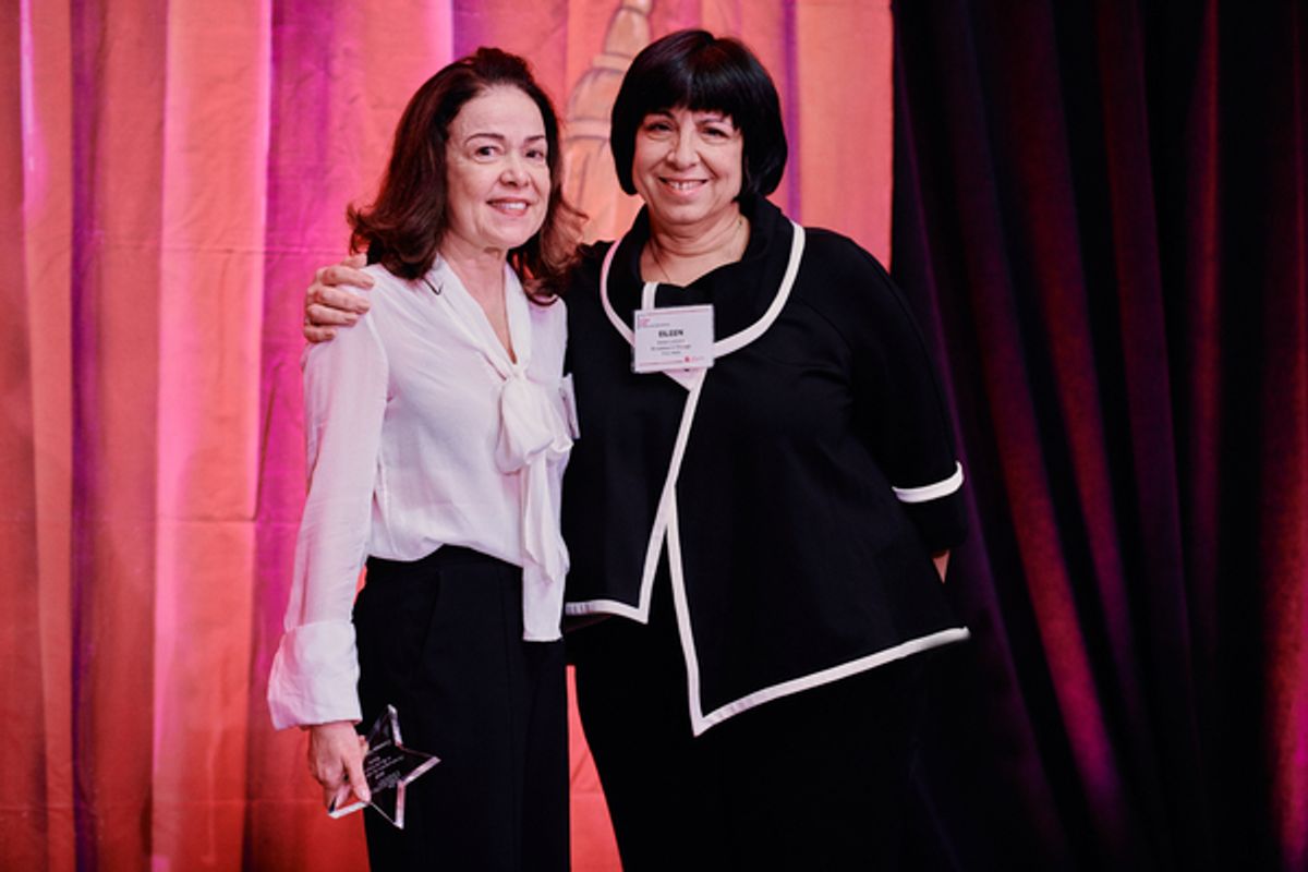 Gemma Mulvihill and Eileen Lacario at 