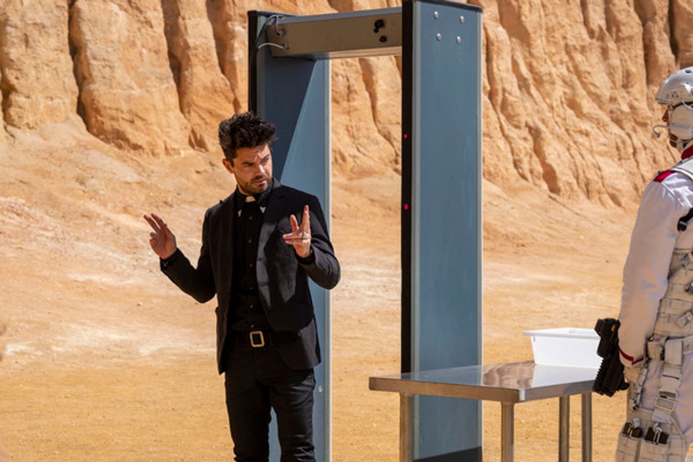 Photo Flash: AMC Releases First Look at PREACHER Season Four  Image