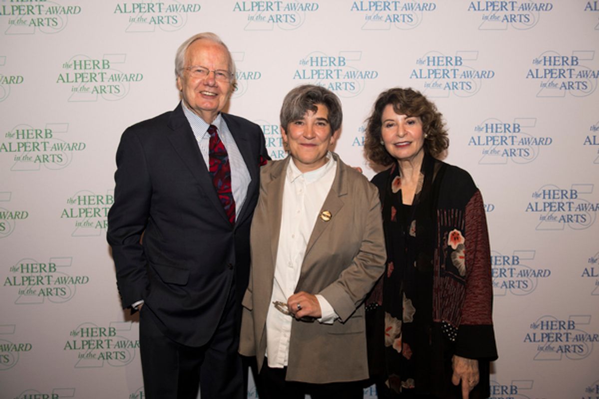 Bill Moyers, Kristy Edmunds, Rona Sebastian  at 