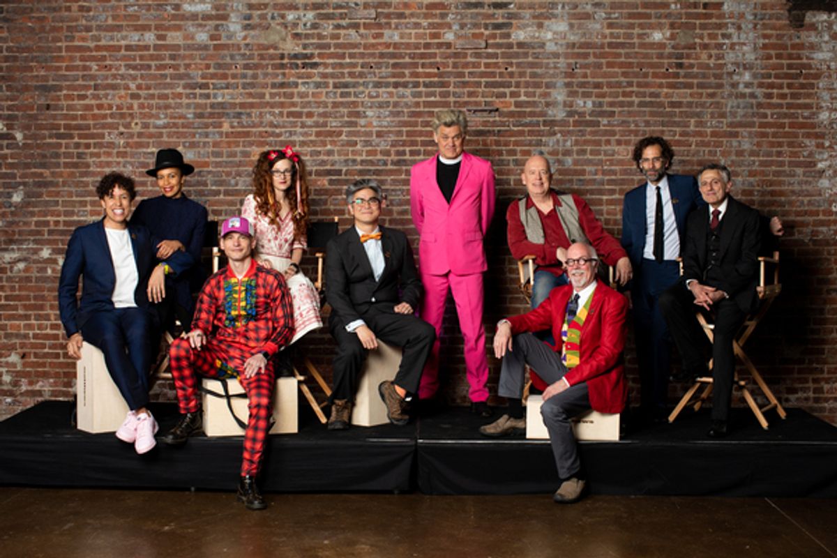 Daniel Fish, Anne Washburn, Annie Dorsen, Pavol Liska, Kelly Copper, Reverend Billy (Bill Talen), Rinde Eckert, Daniel Alexander Jones, Dan Hurlin, Carl Hancock Rux, David Greenspan, Lisa Kron, Lisa D'Amour, Lloyd Suh at 