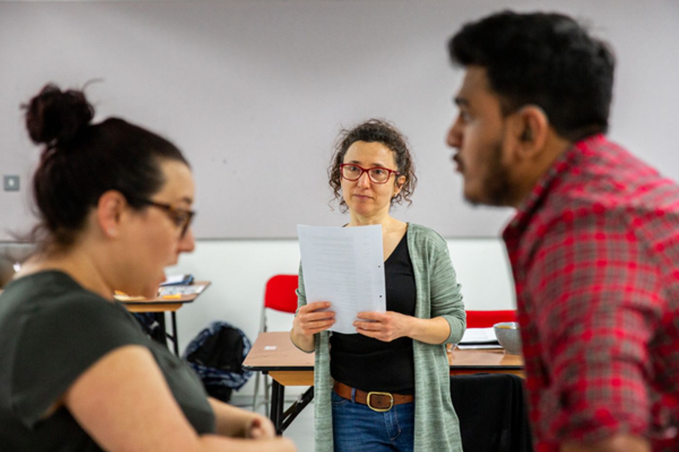 Photo Flash: Inside Rehearsal For Deafinitely Theatre's HORRIBLE HISTORIES' DREADFUL DEAF  Image