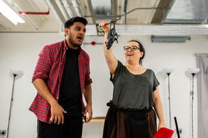 Nadeem Islam, Fifi Garfield @ BroadwayWorld Nadeem Islam, Fifi Garfield Photo