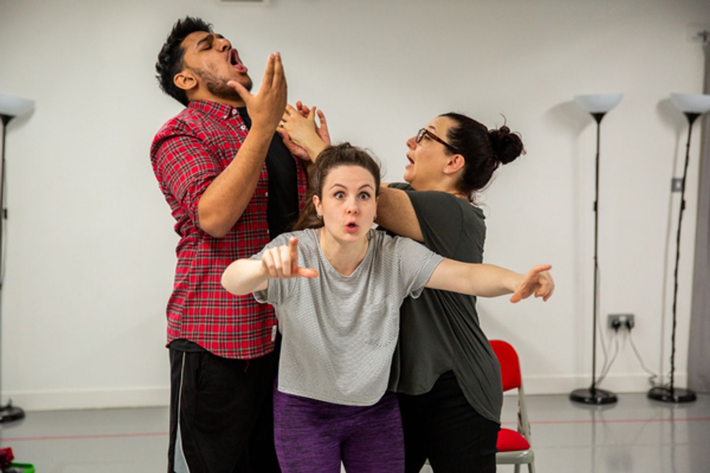 Photo Flash: Inside Rehearsal For Deafinitely Theatre's HORRIBLE HISTORIES' DREADFUL DEAF  Image